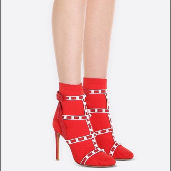 Valentino Garavani Shoes - Valentino Garavani Rockstud Bodytech Boots